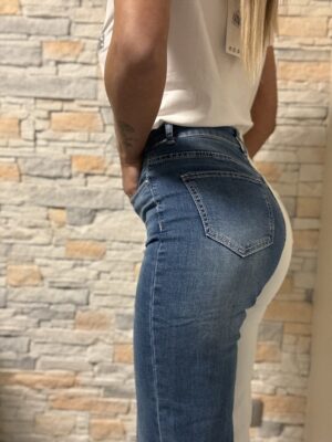 Jeans bicolor