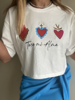 t-shirt toca mi alma LUMINA