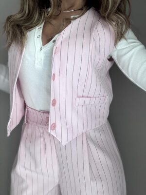 Gilet gessato BARBIE new